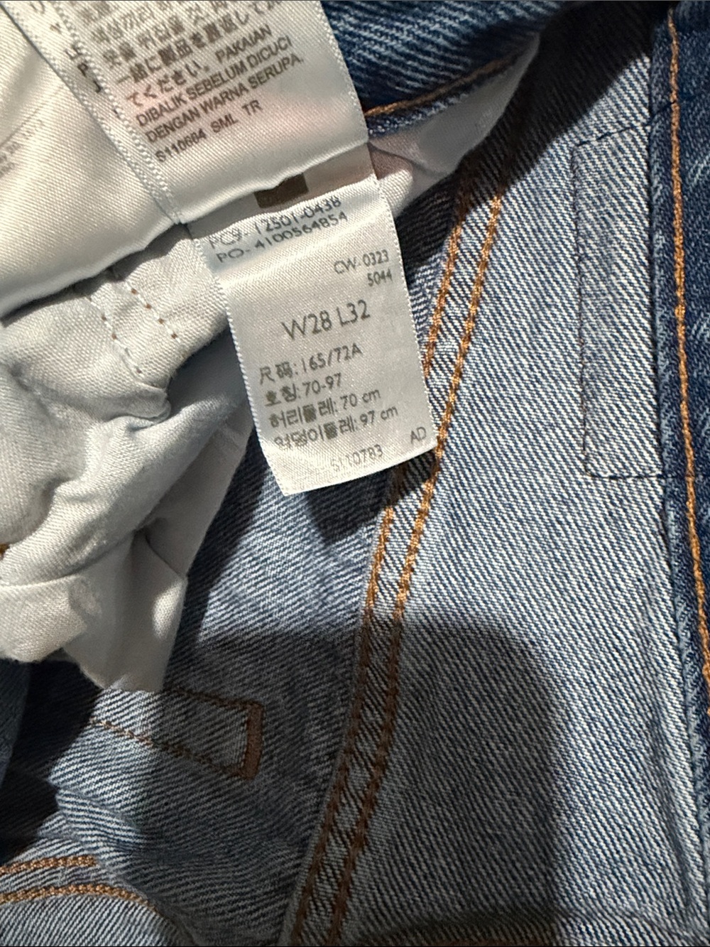 Women’s 501 Straight-Leg Blue Jeans
